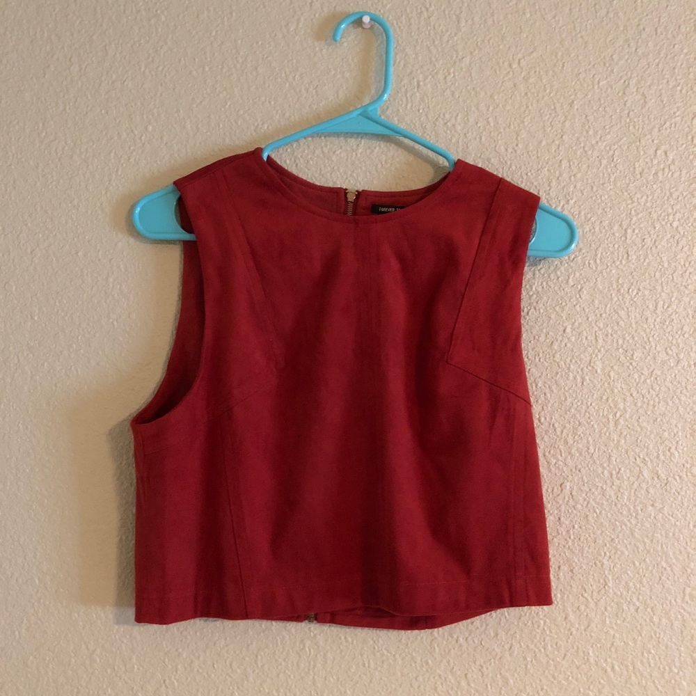 Orange vest! Super cute